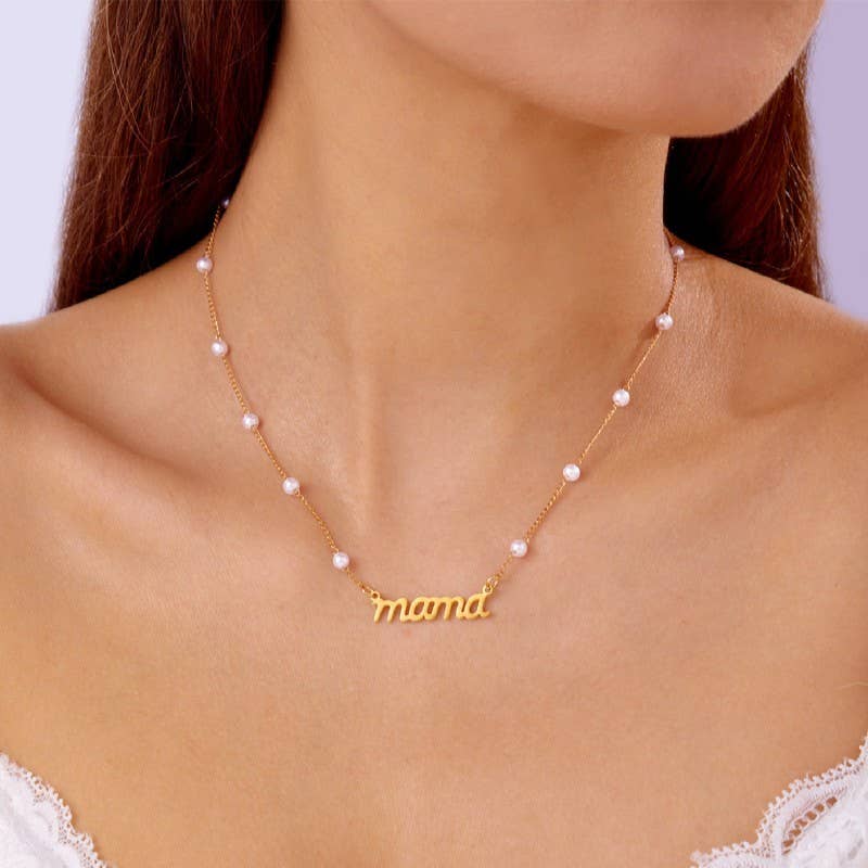 Mama Pearl Necklace