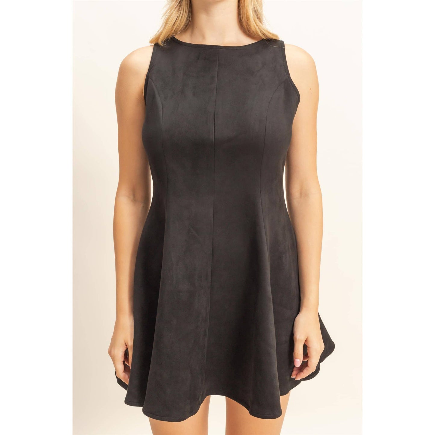 Sally Suede Dress