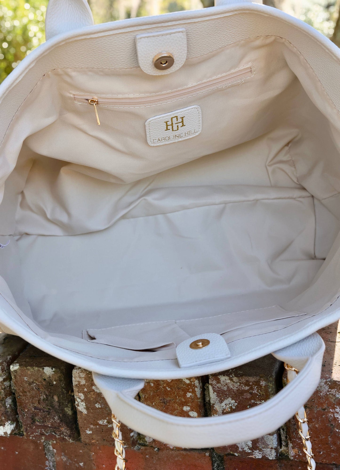 Melissa Tote Bag CREAM Caroline Hill