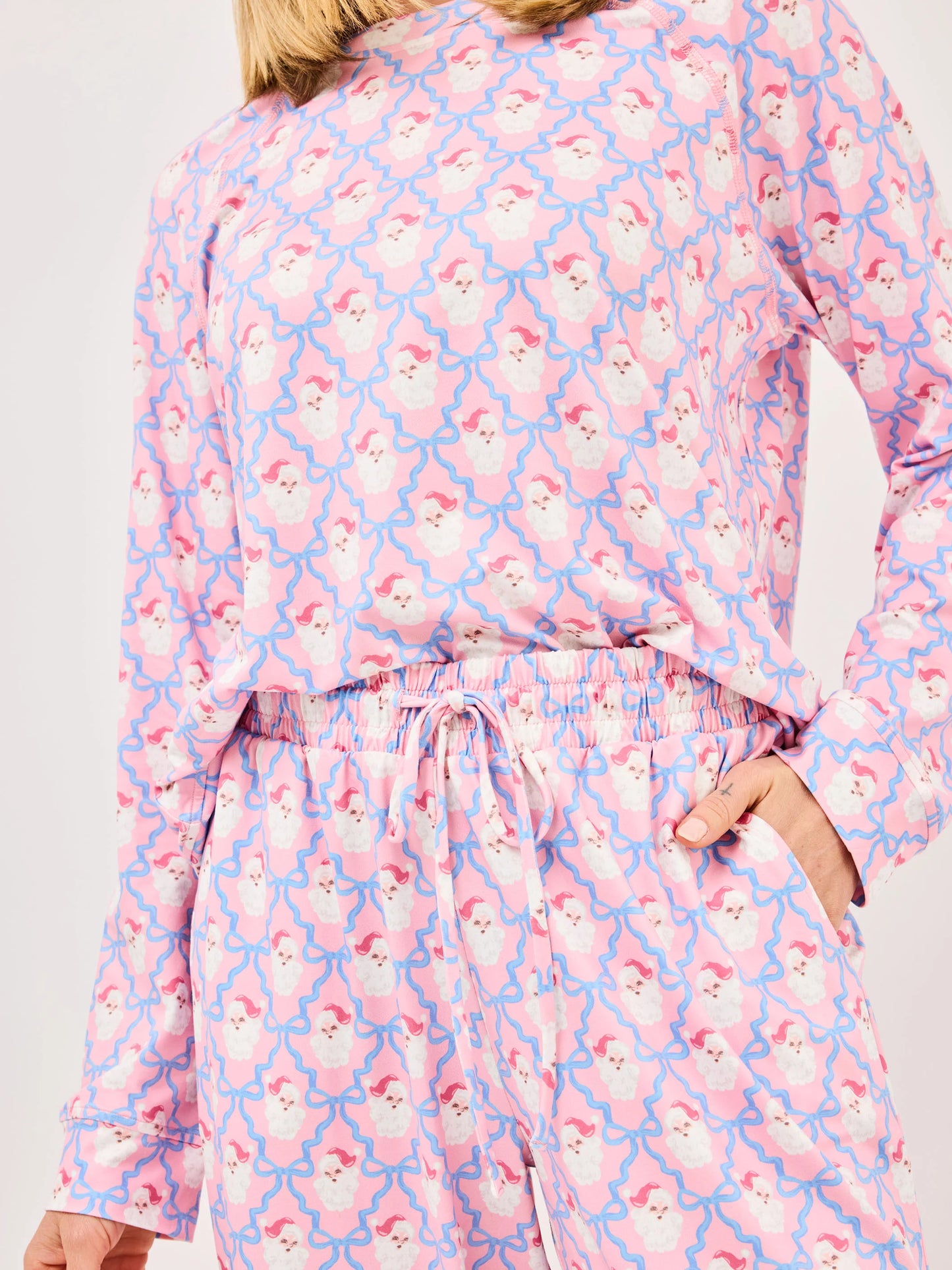 Mary Square Santa PJs