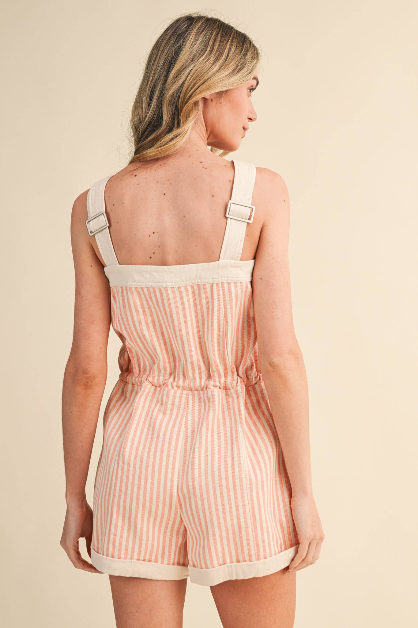 Stripe Me Down Overalls
