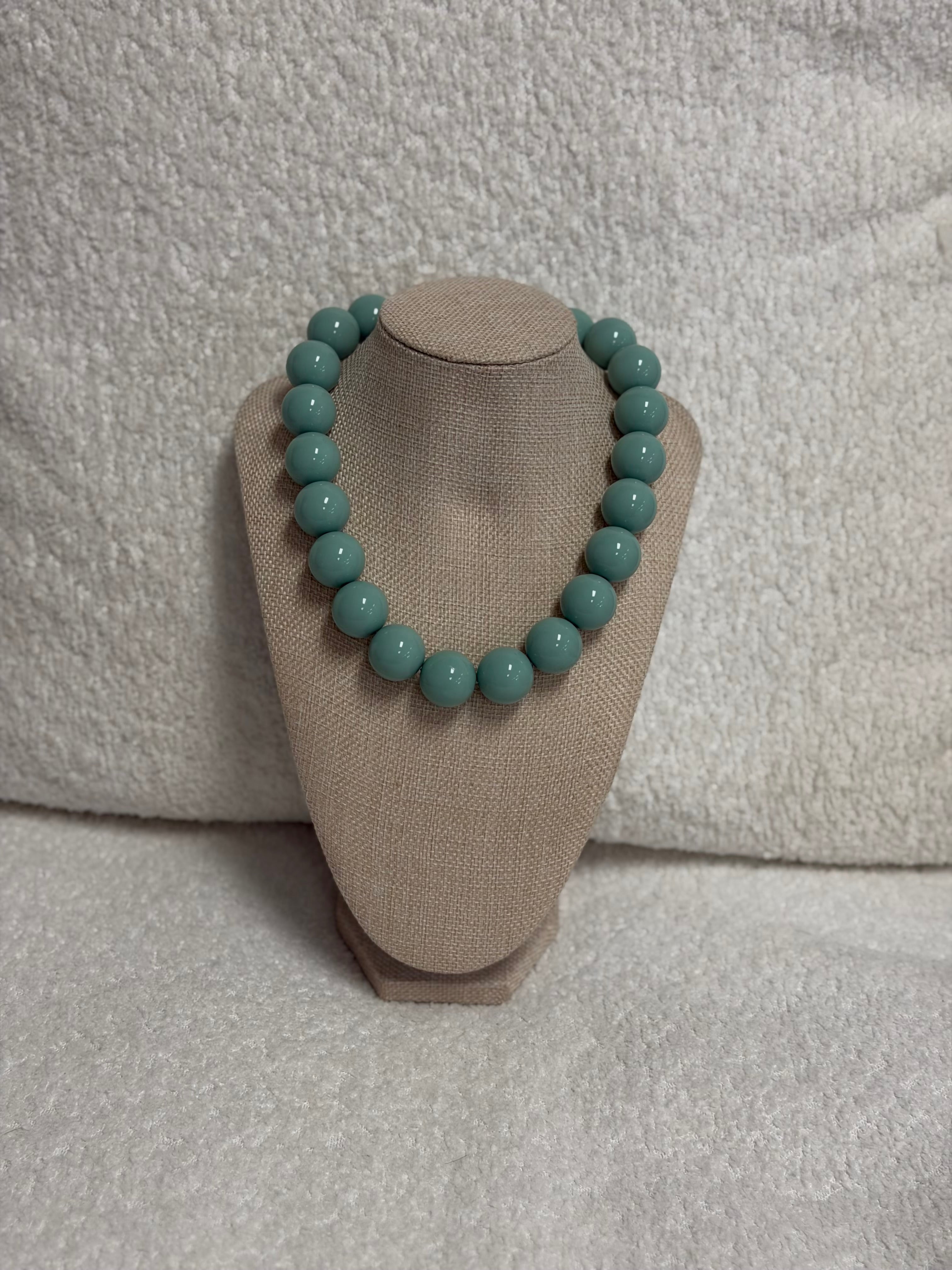 HART Tealish Ball Necklace
