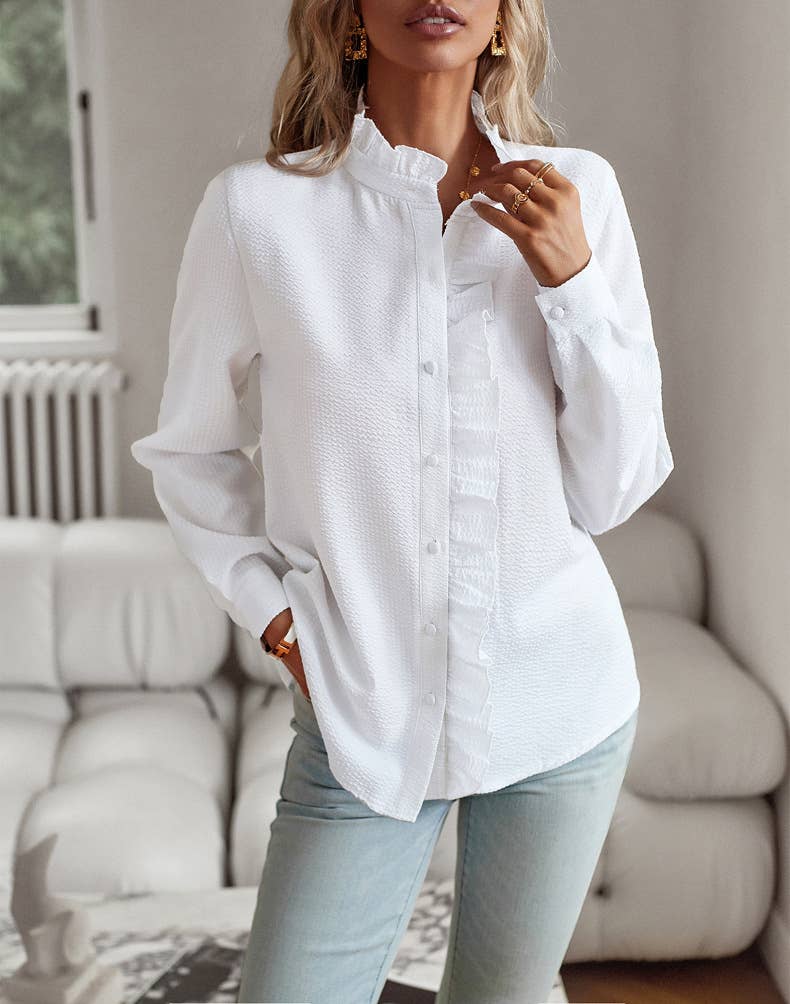 Ruffle Me Up Top