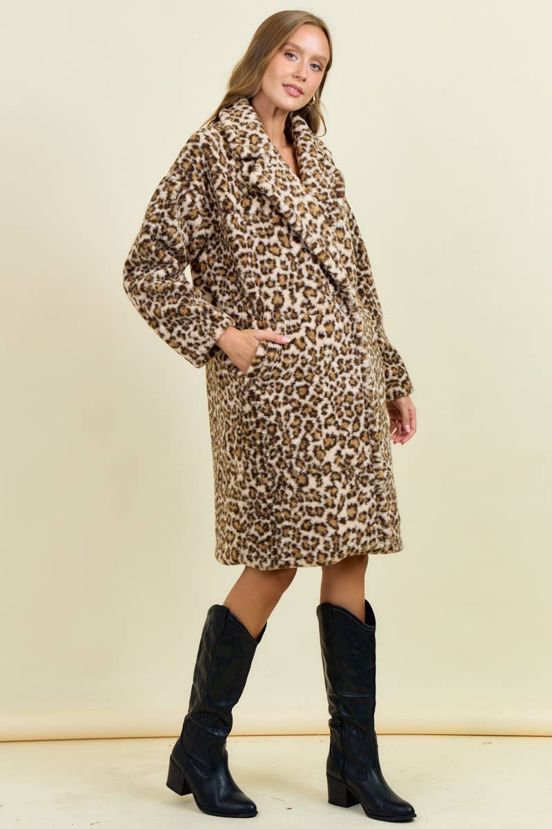 Kirby Leopard Coat