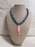 HART Aquamarine Pink Fish