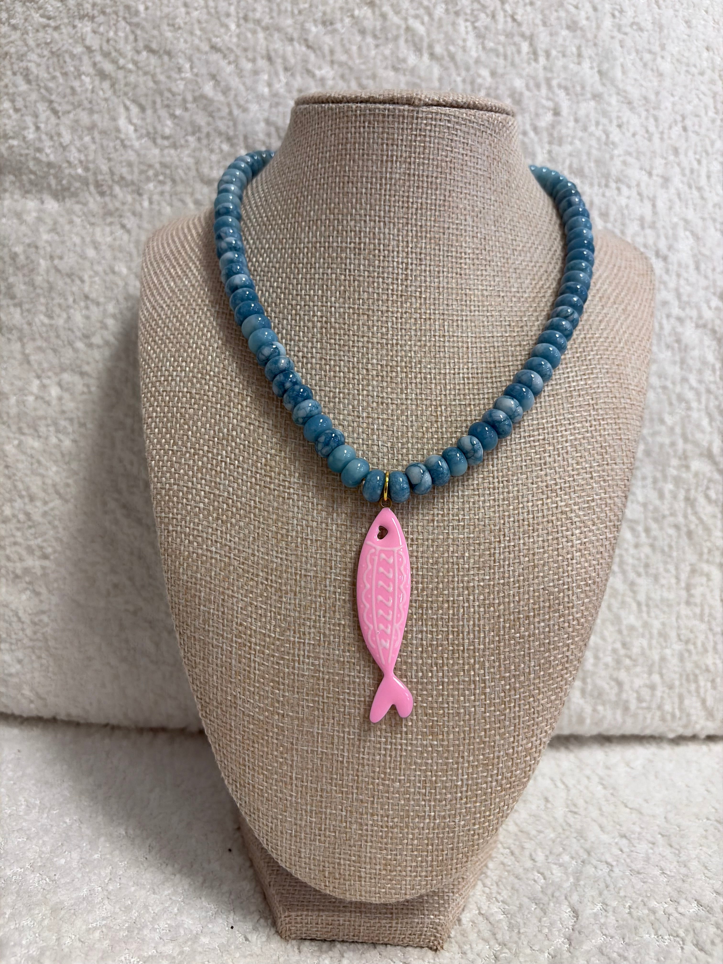HART Aquamarine Pink Fish