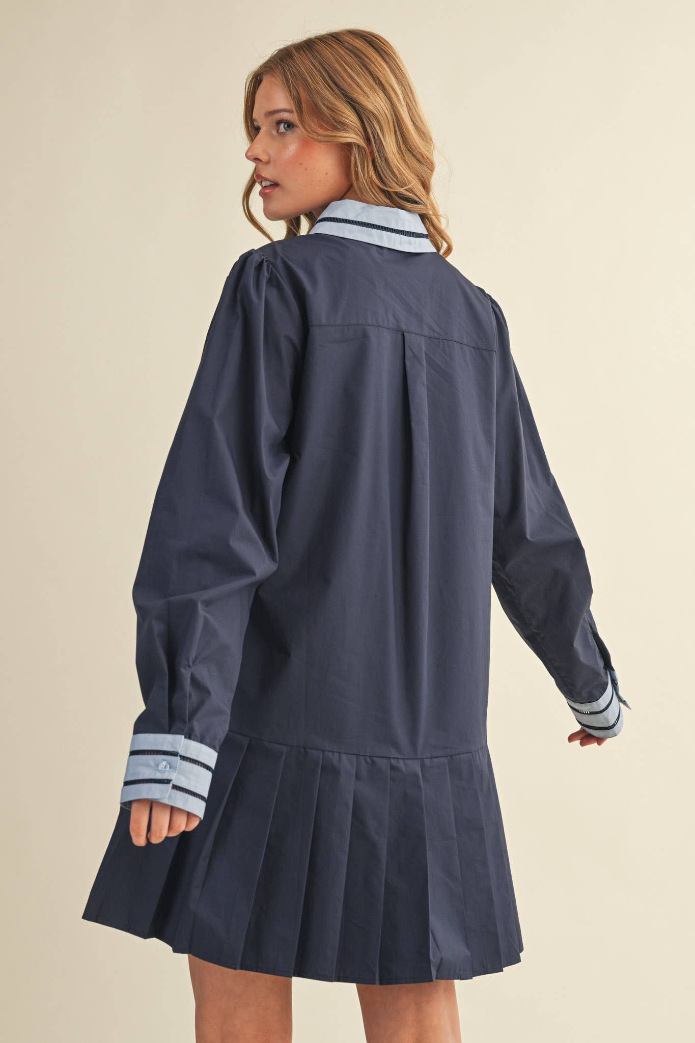 Blue Piper Dress