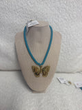 HART Butterfly Season Blue Necklace