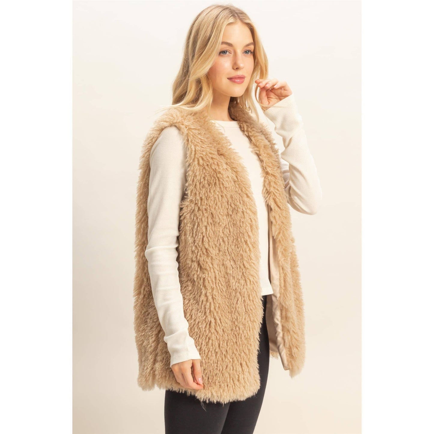 Carrie Fur Vest