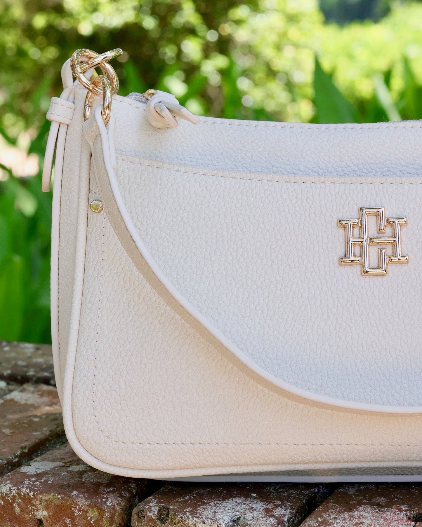 Paxton Crossbody with Pockets Cream PB Caroline Hill