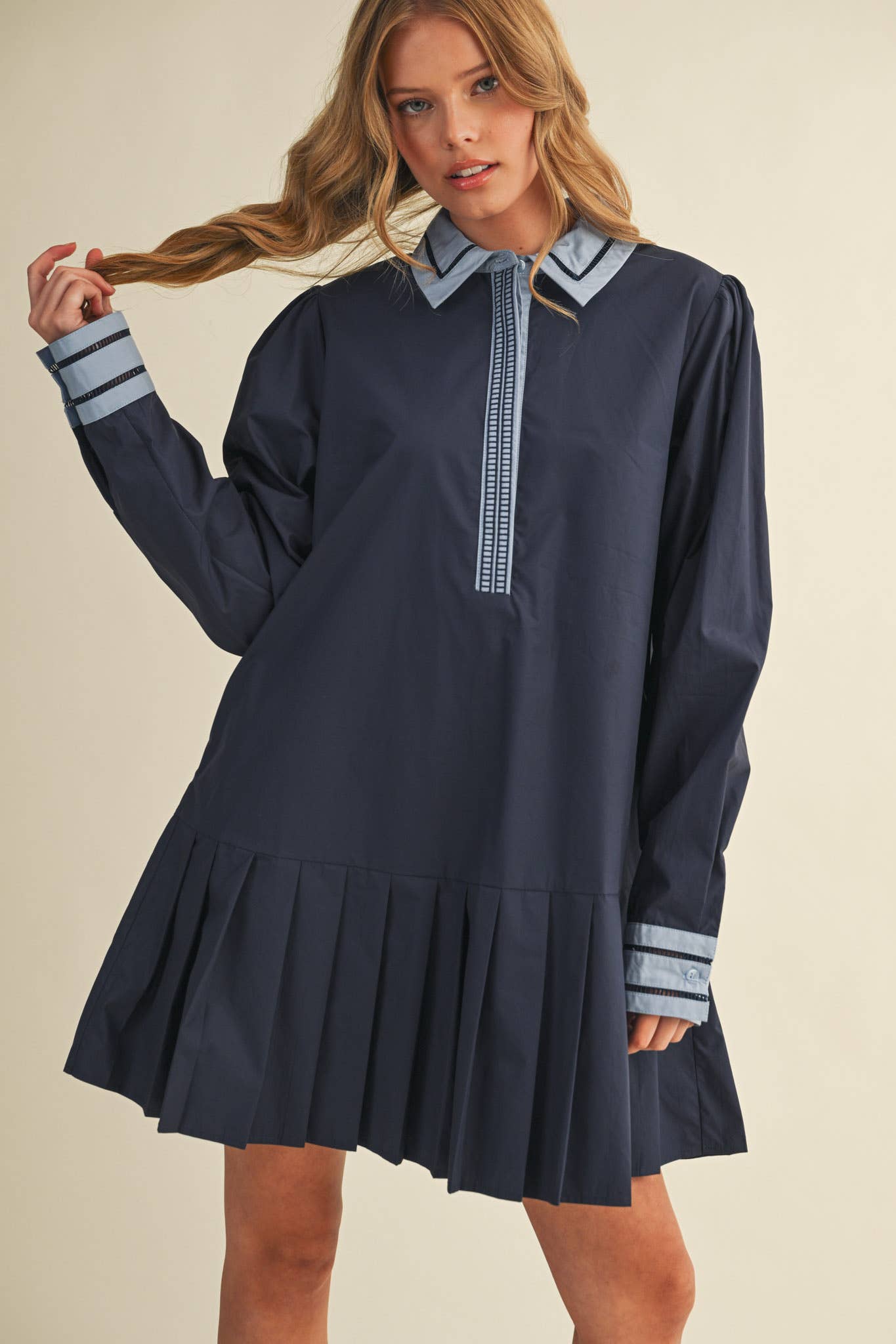 Blue Piper Dress