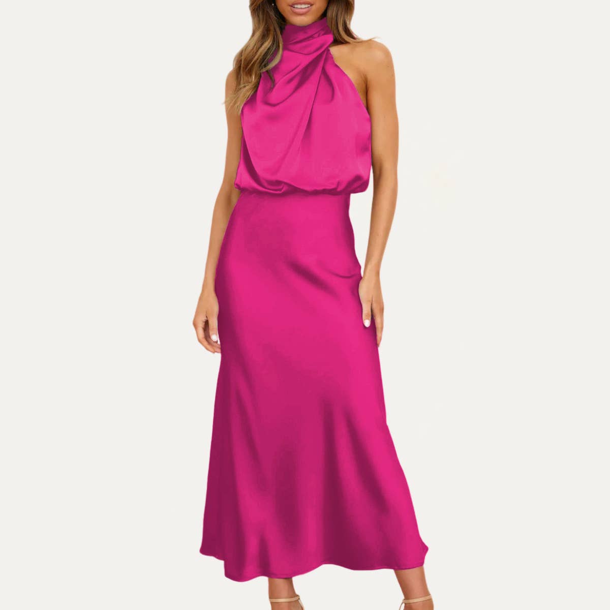Bebe Halter Dress