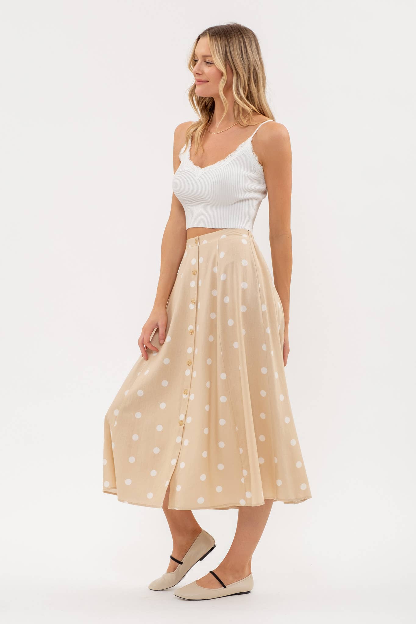 Polka Me Skirt