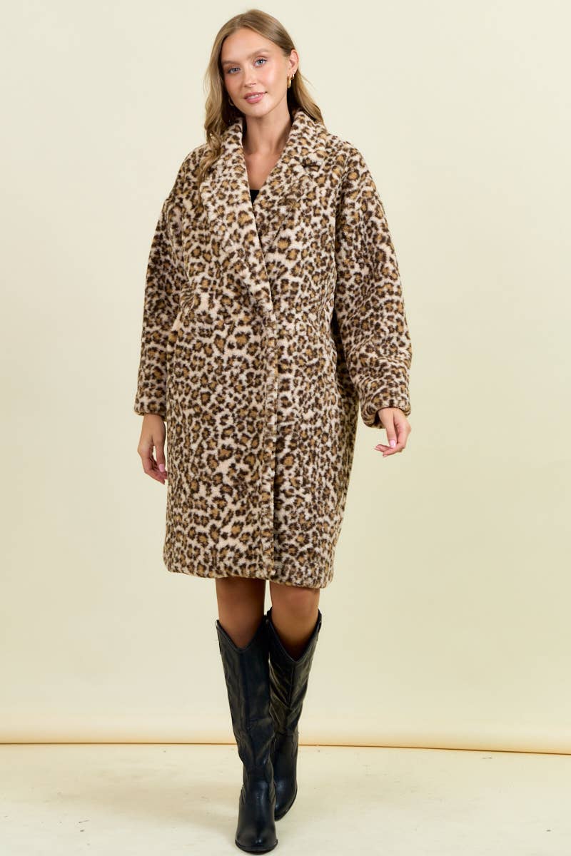 Kirby Leopard Coat