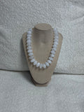 HART White Necklace