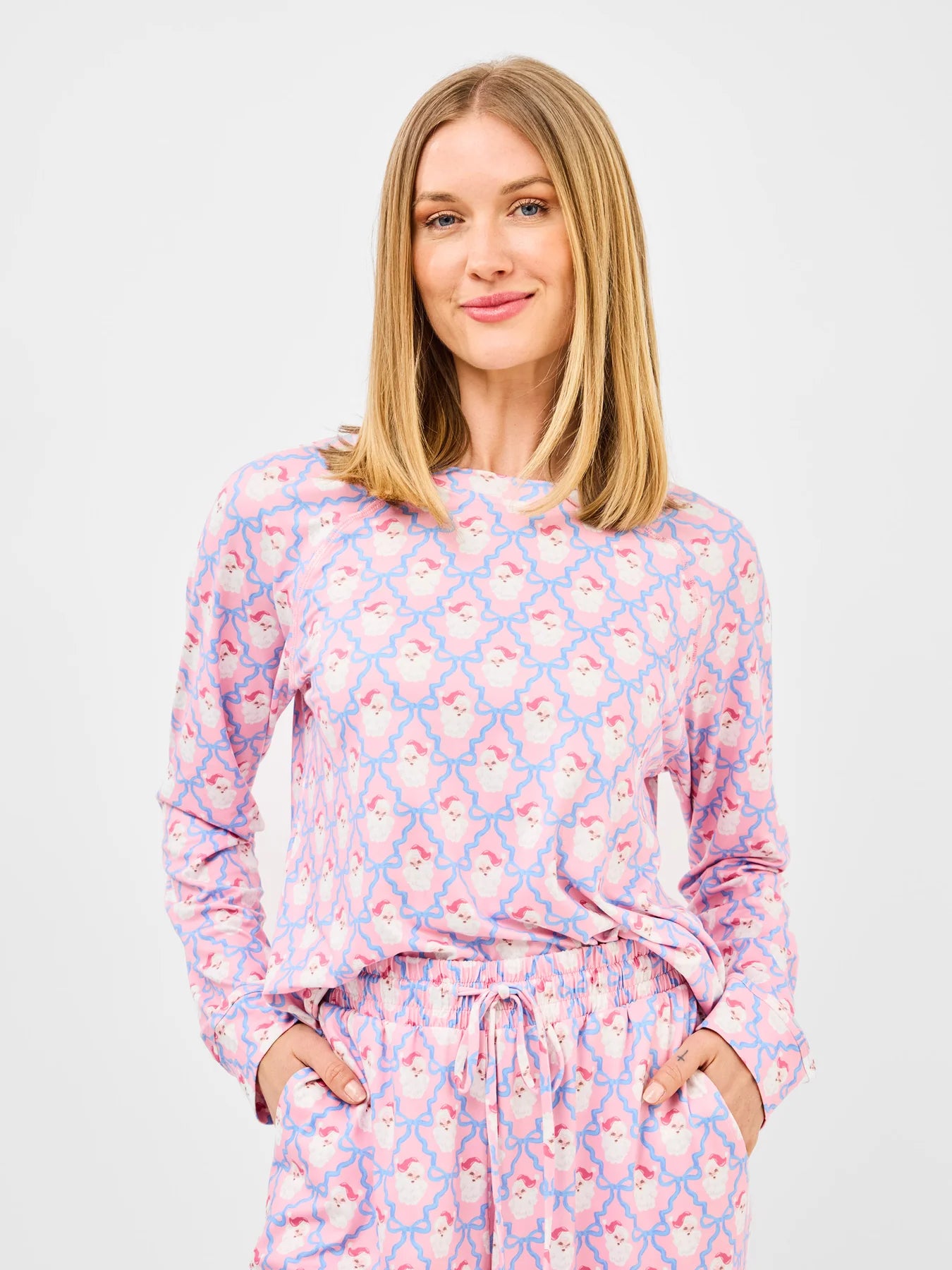 Mary Square Santa PJs