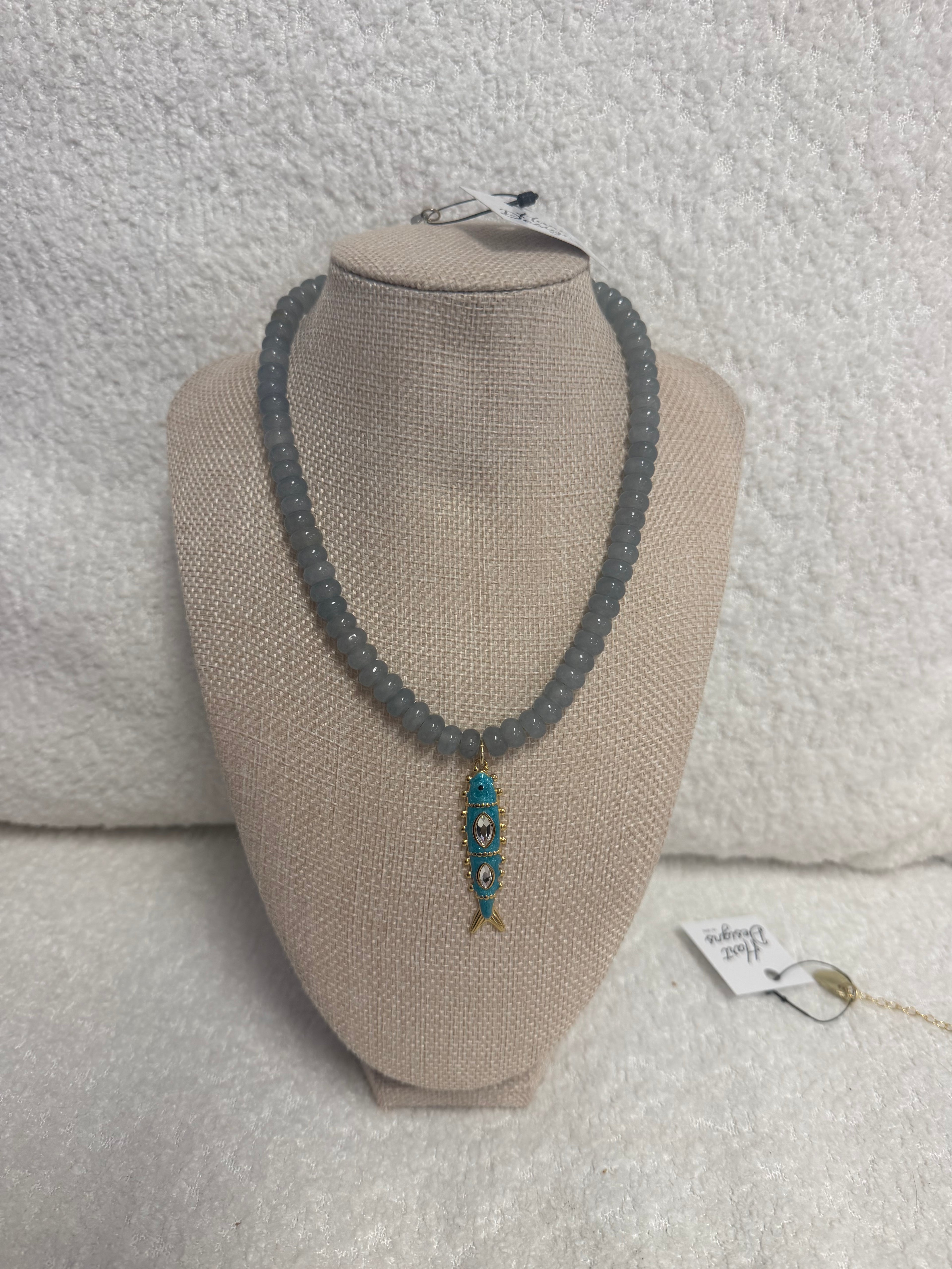 HART Turquoise Fishy Necklace