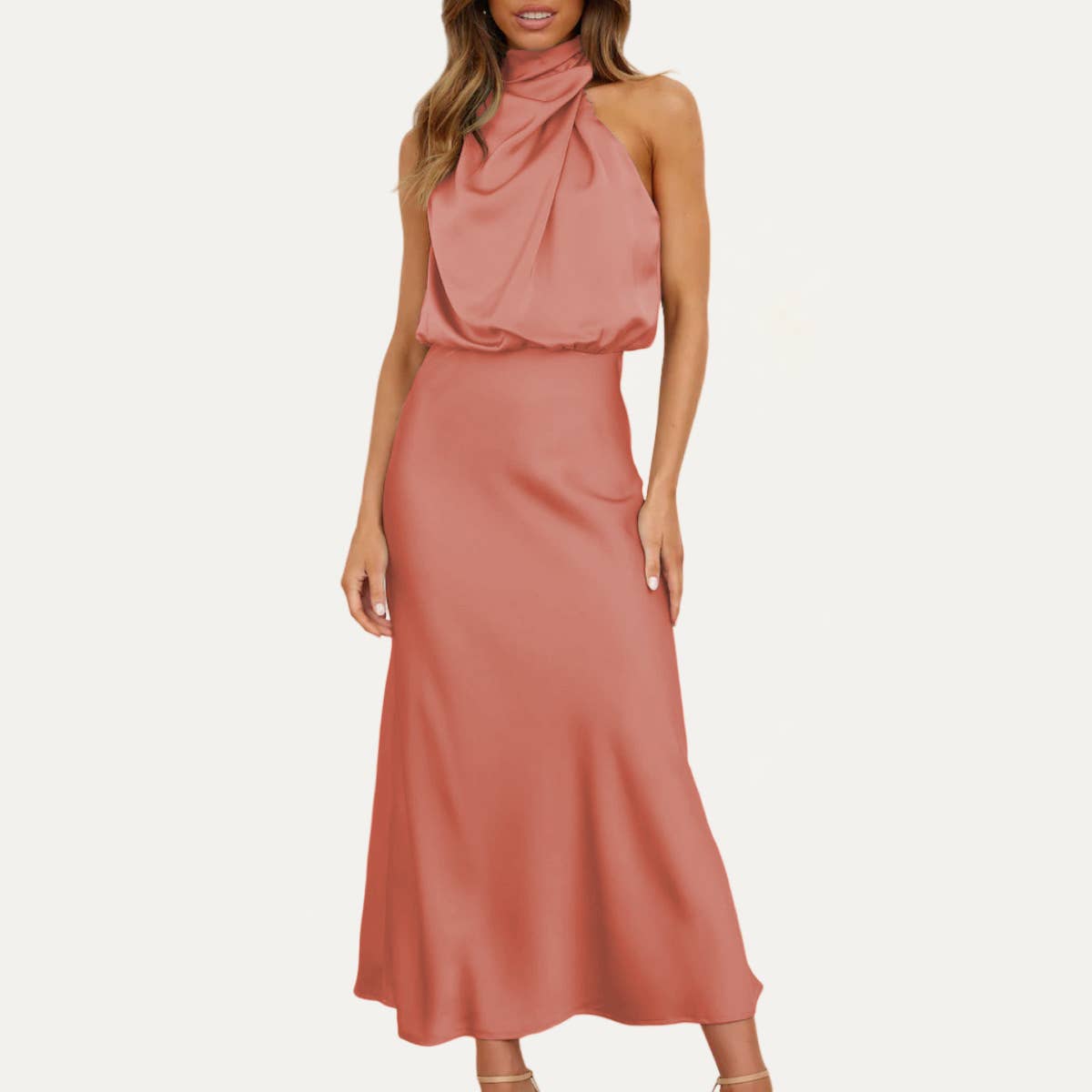 Bebe Halter Dress