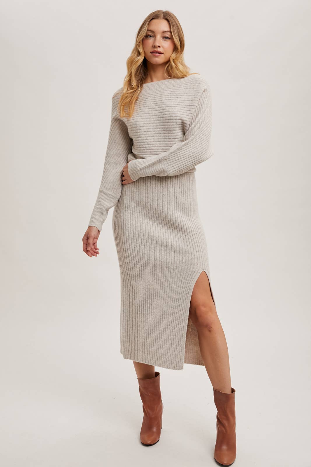 The Latte Sweater Dress
