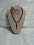 HART Orange Fishy Necklace