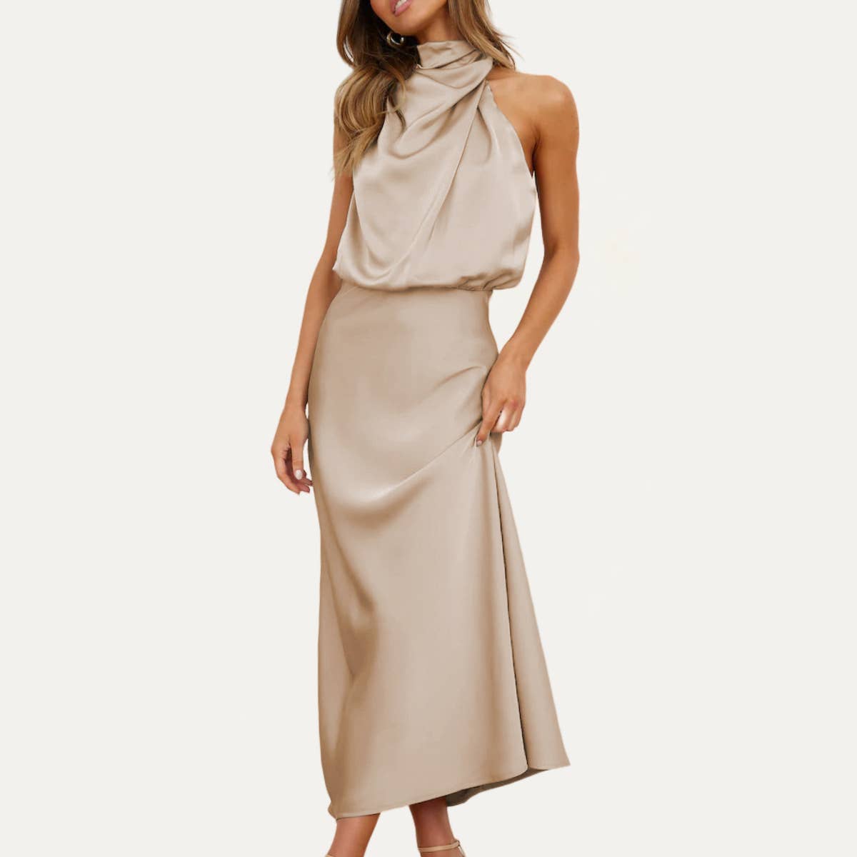 Bebe Halter Dress