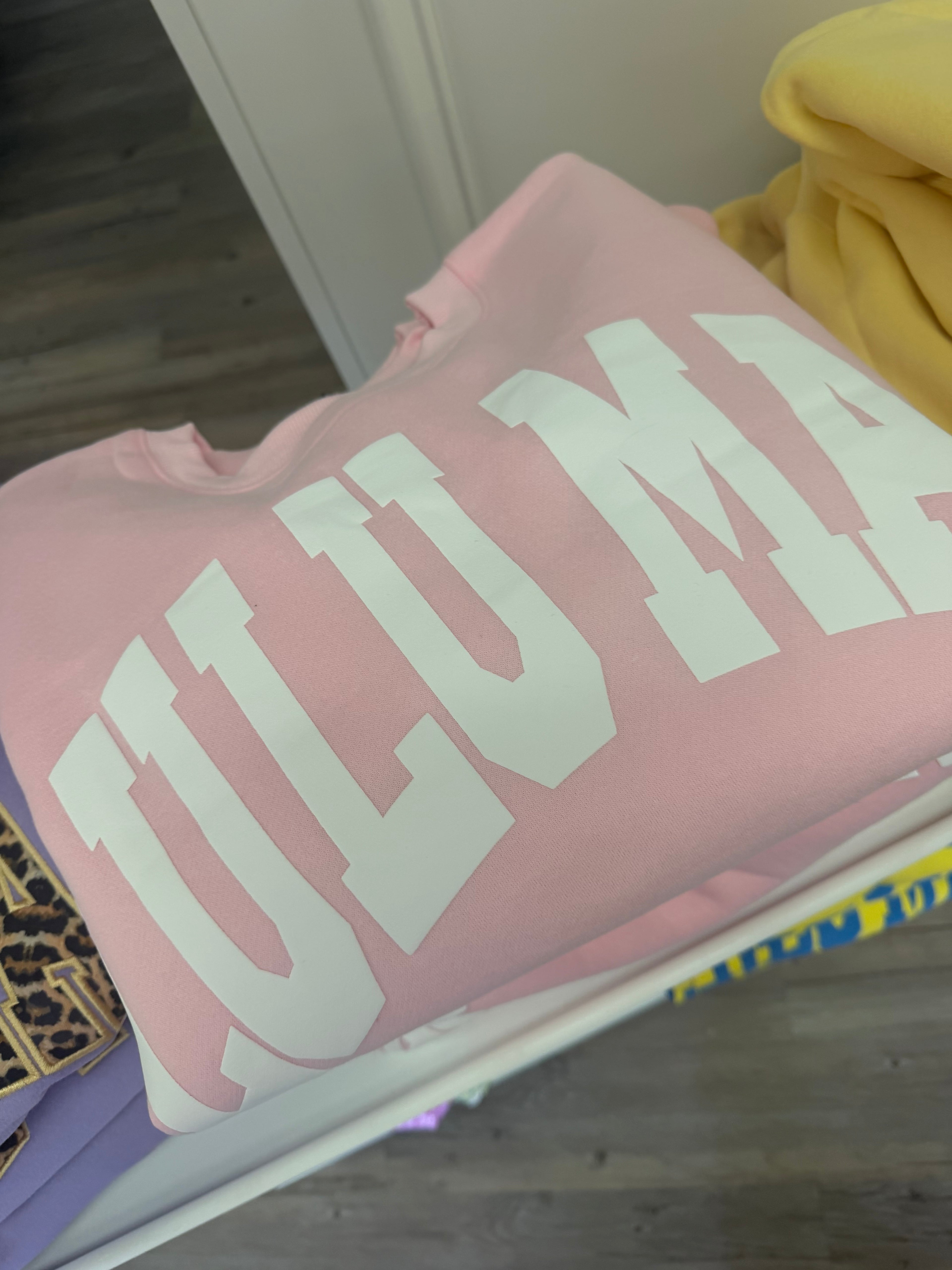 Lulu Mac Pink/White