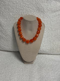 HART Orange Block Necklace