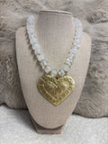 HART Clear Heart Necklace