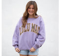 Lulu Mac Purple Leopard