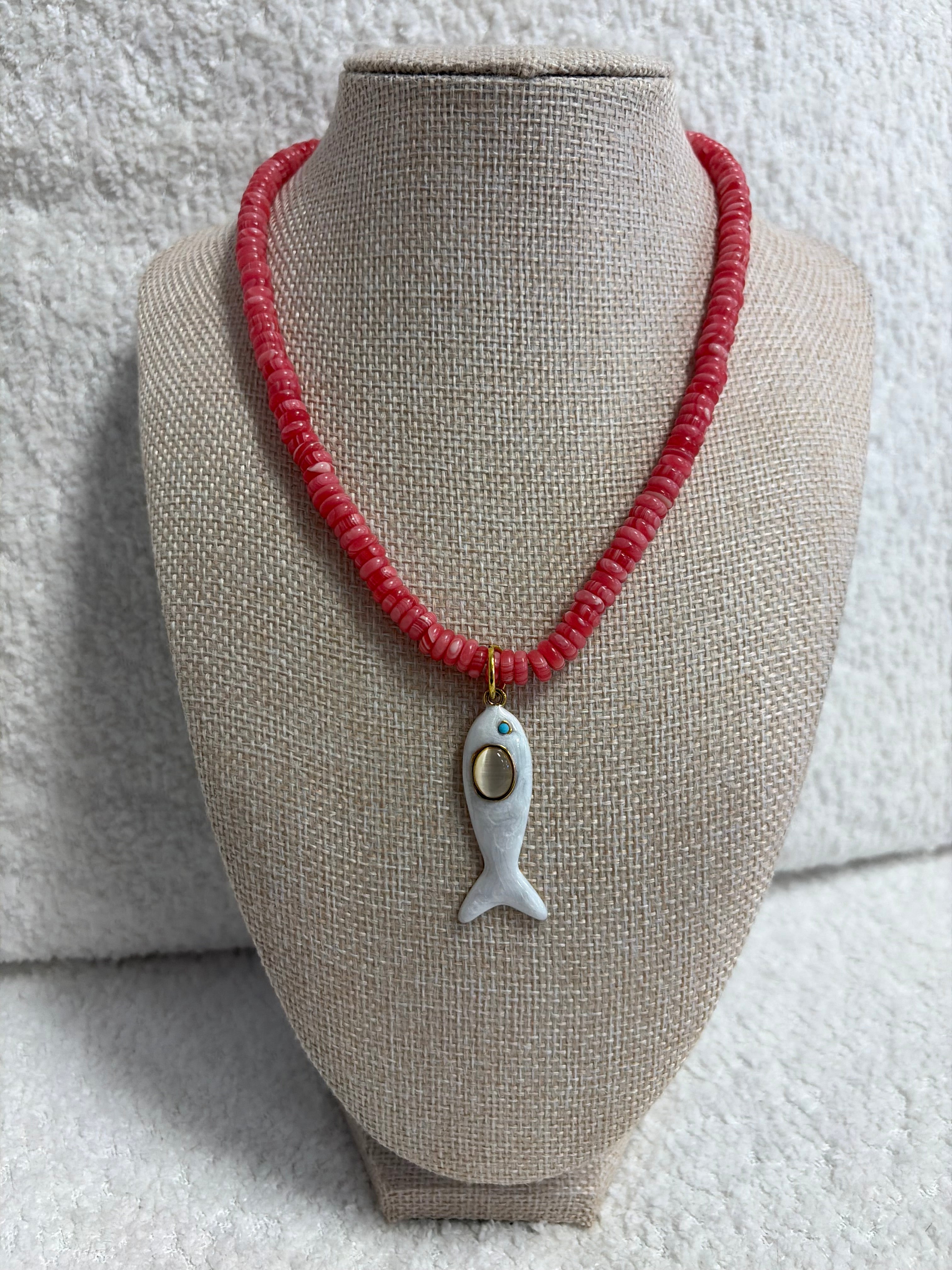 HART Red Fishy Necklace