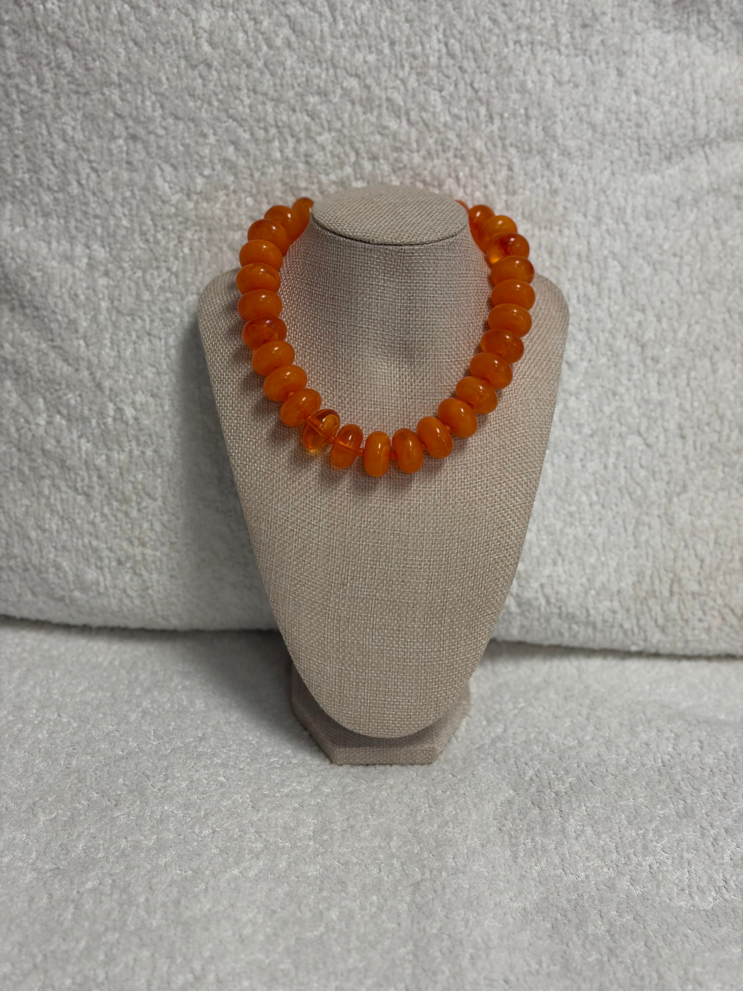 HART Orangey Necklace
