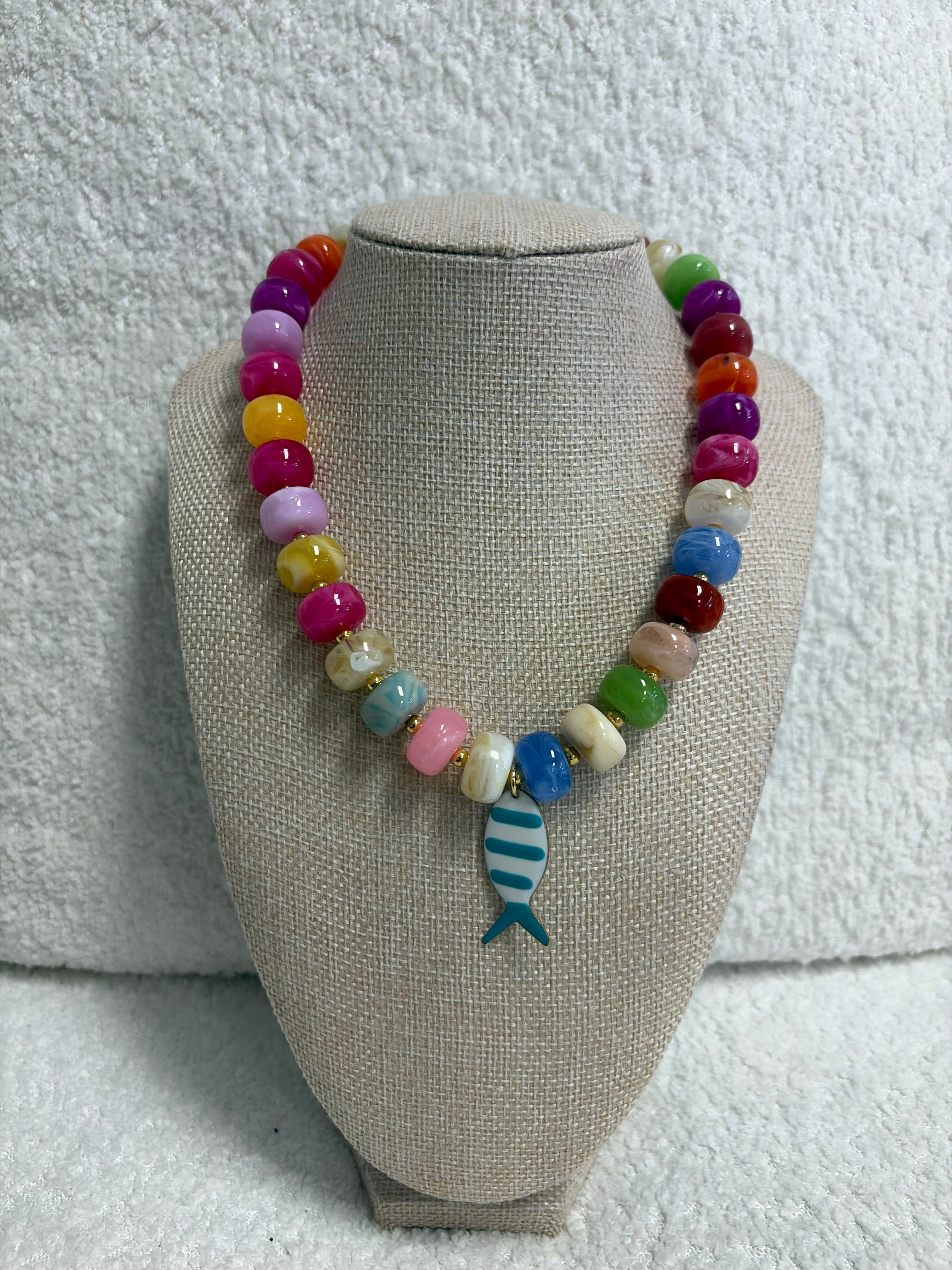 HART Colorful Fishy Necklace