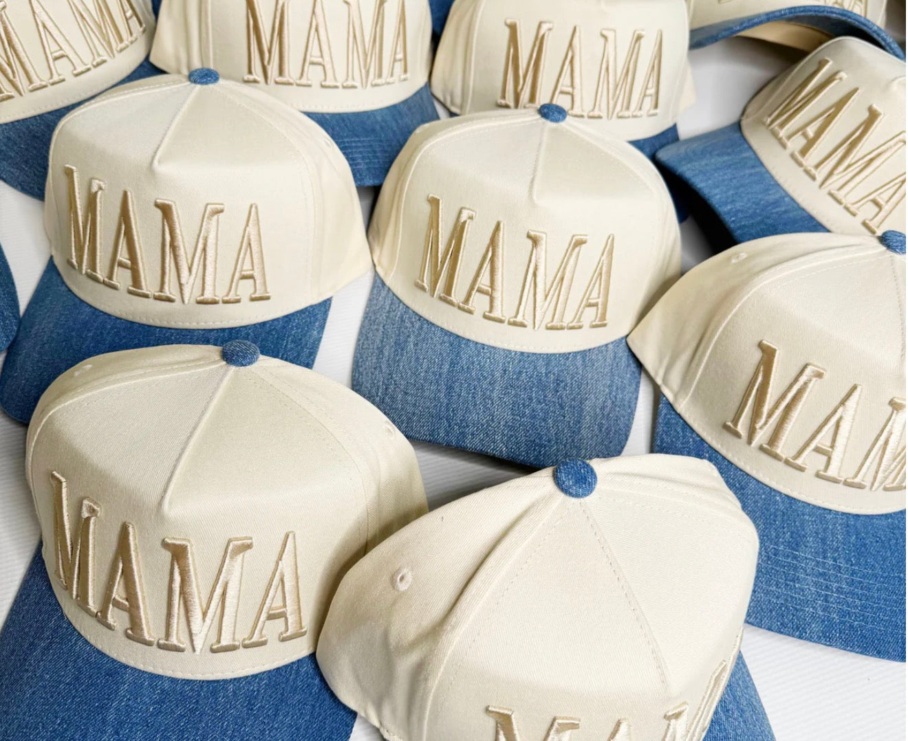 Mama Hat Blue Denim