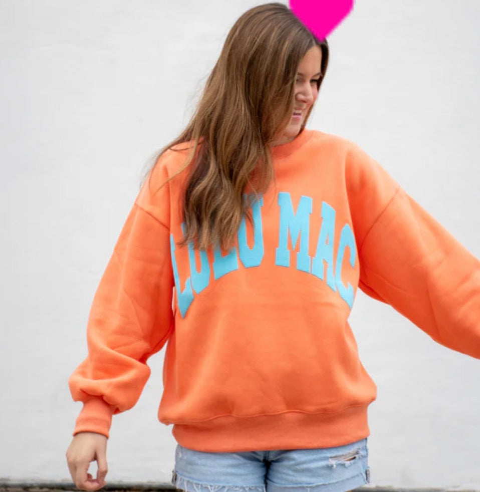 Lulu Mac Orange Aqua