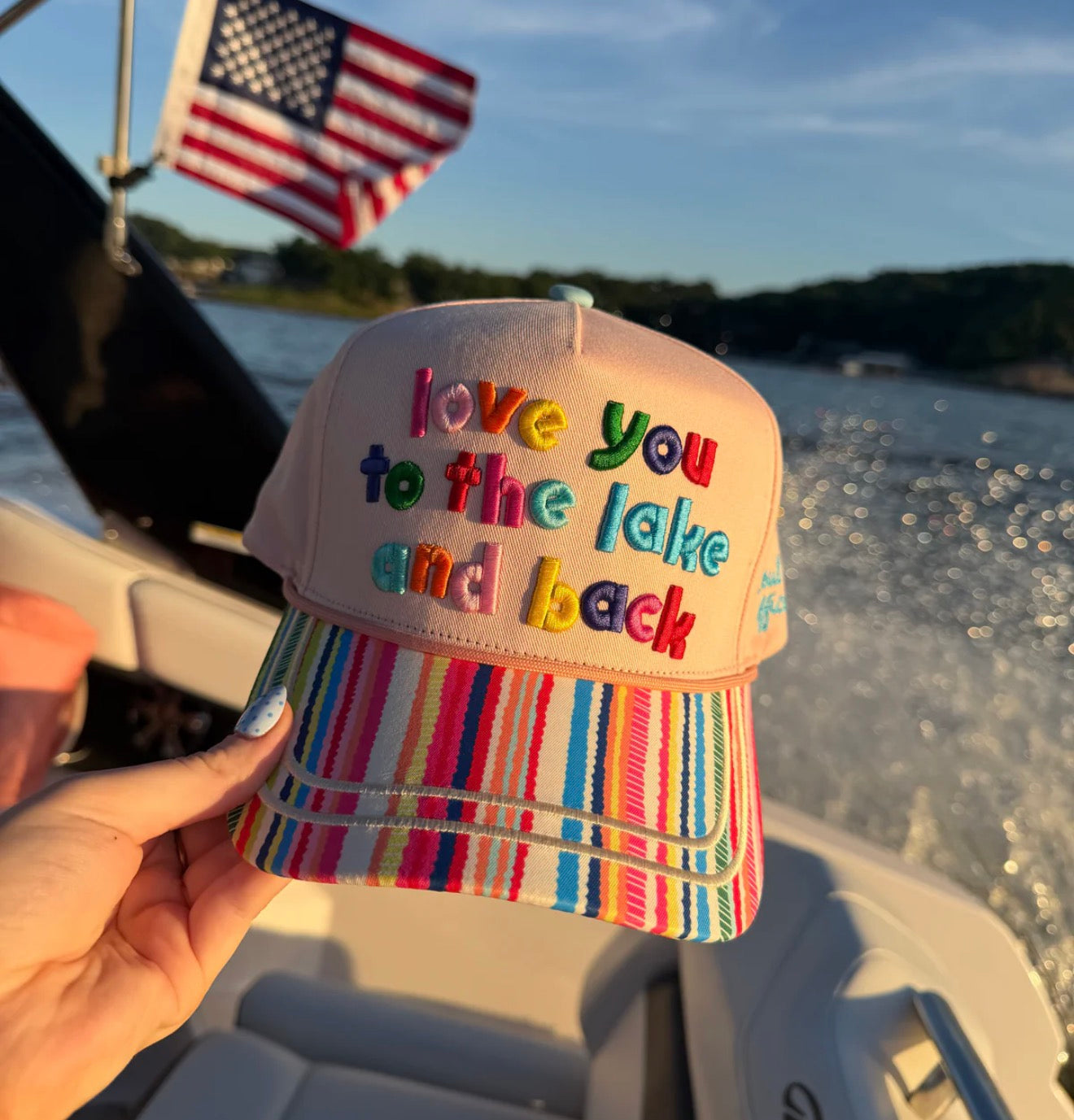 Love you to the Lake and Back Hat