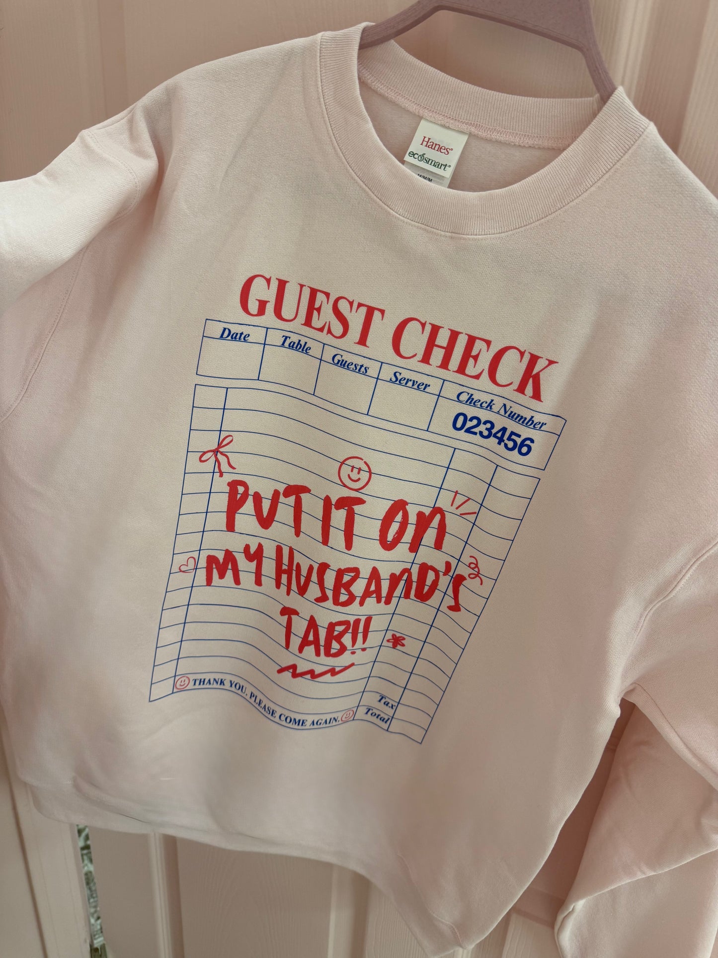 Put It On My Husband’s Tab Crew