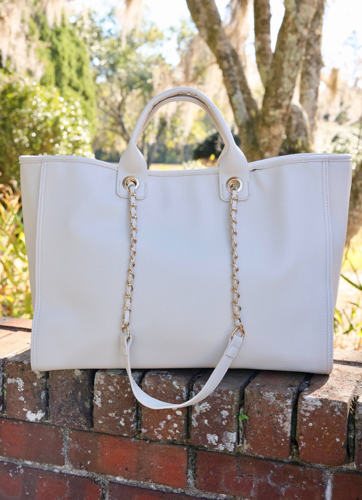 Melissa Tote Bag CREAM Caroline Hill
