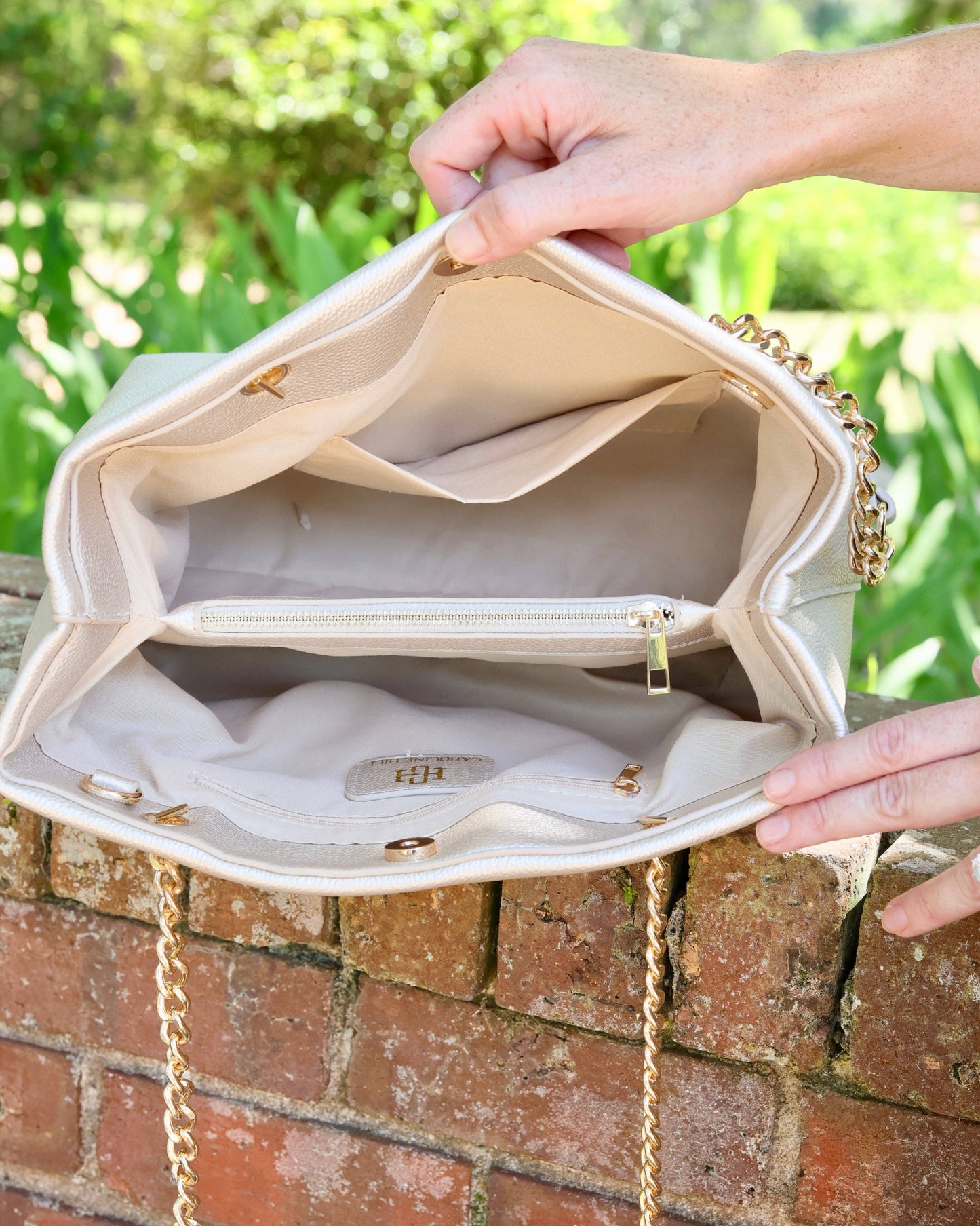 Blair Tote Pearl Caroline Hill