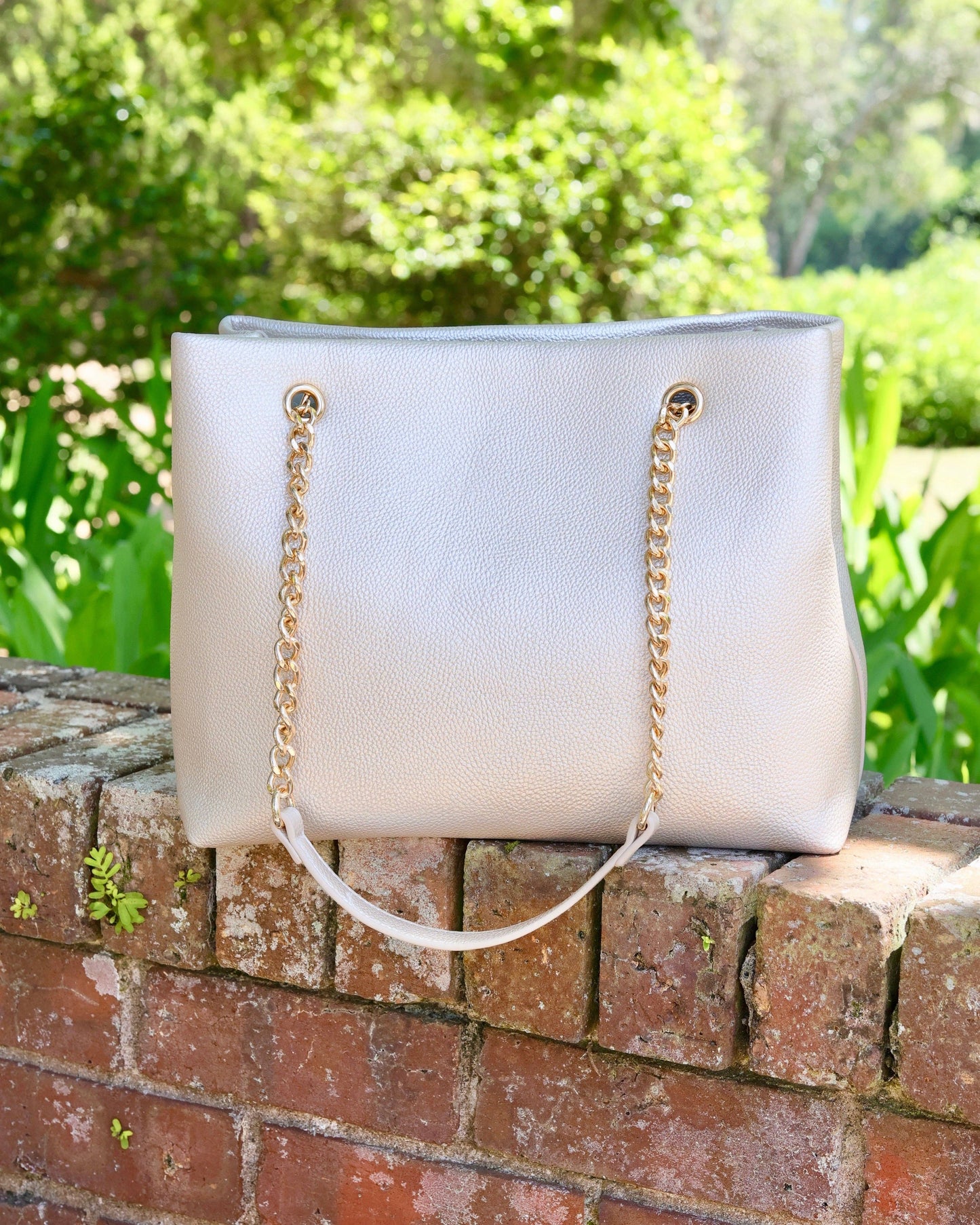 Blair Tote Pearl Caroline Hill