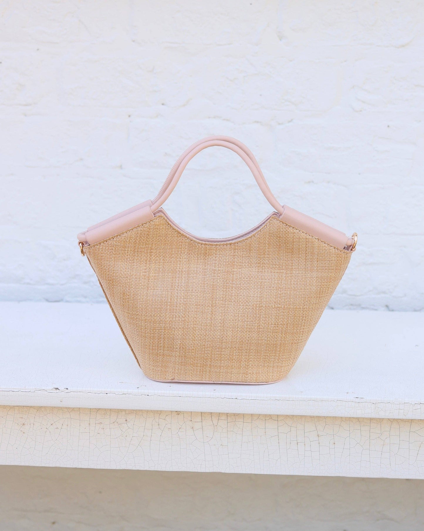 Leland Mini Tote Natural Blush