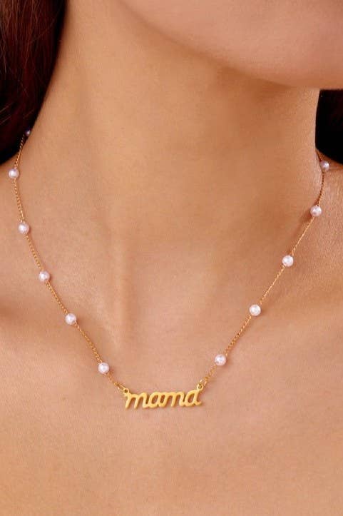 Mama Pearl Necklace