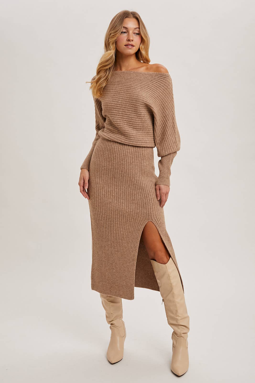 The Latte Sweater Dress