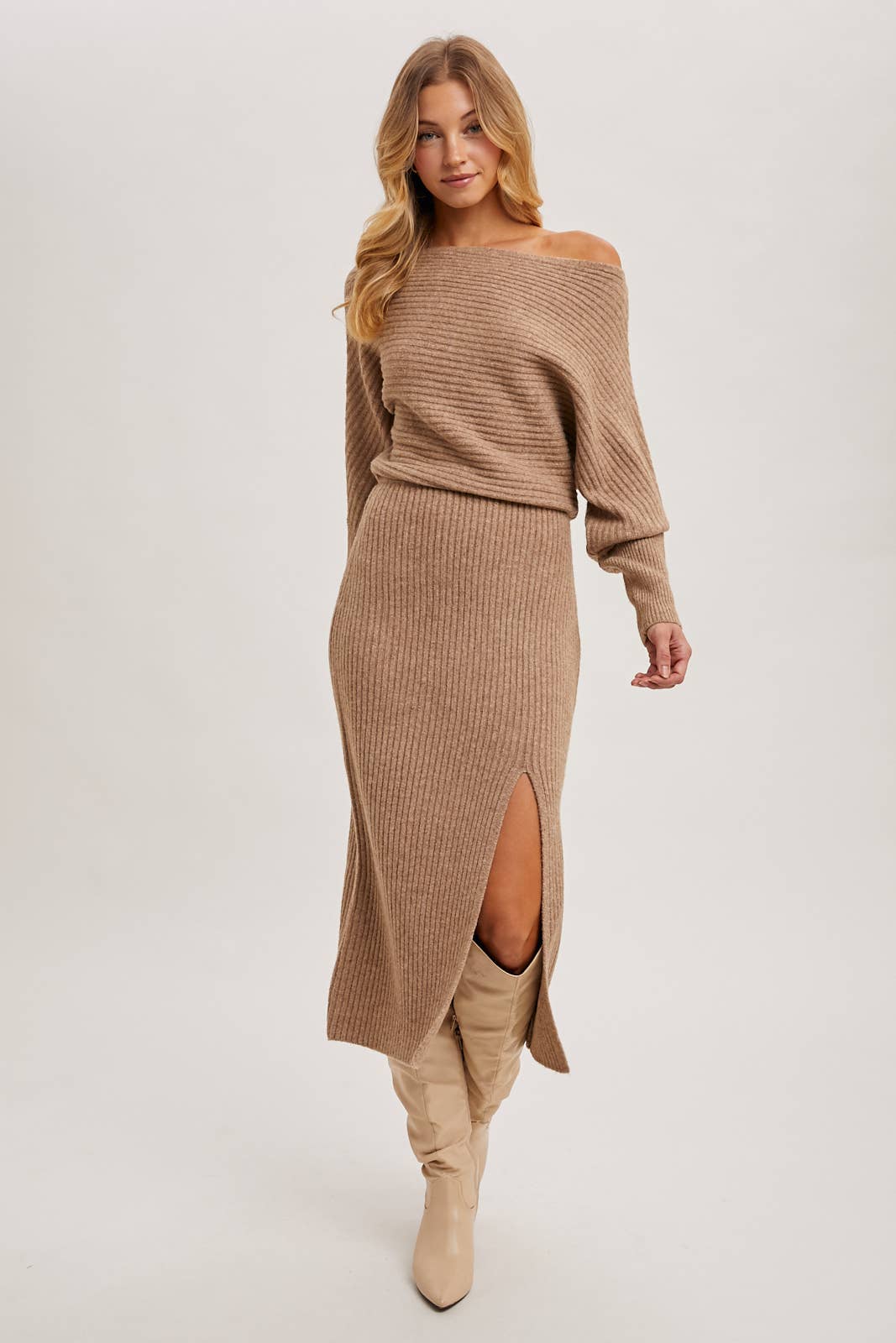 The Latte Sweater Dress