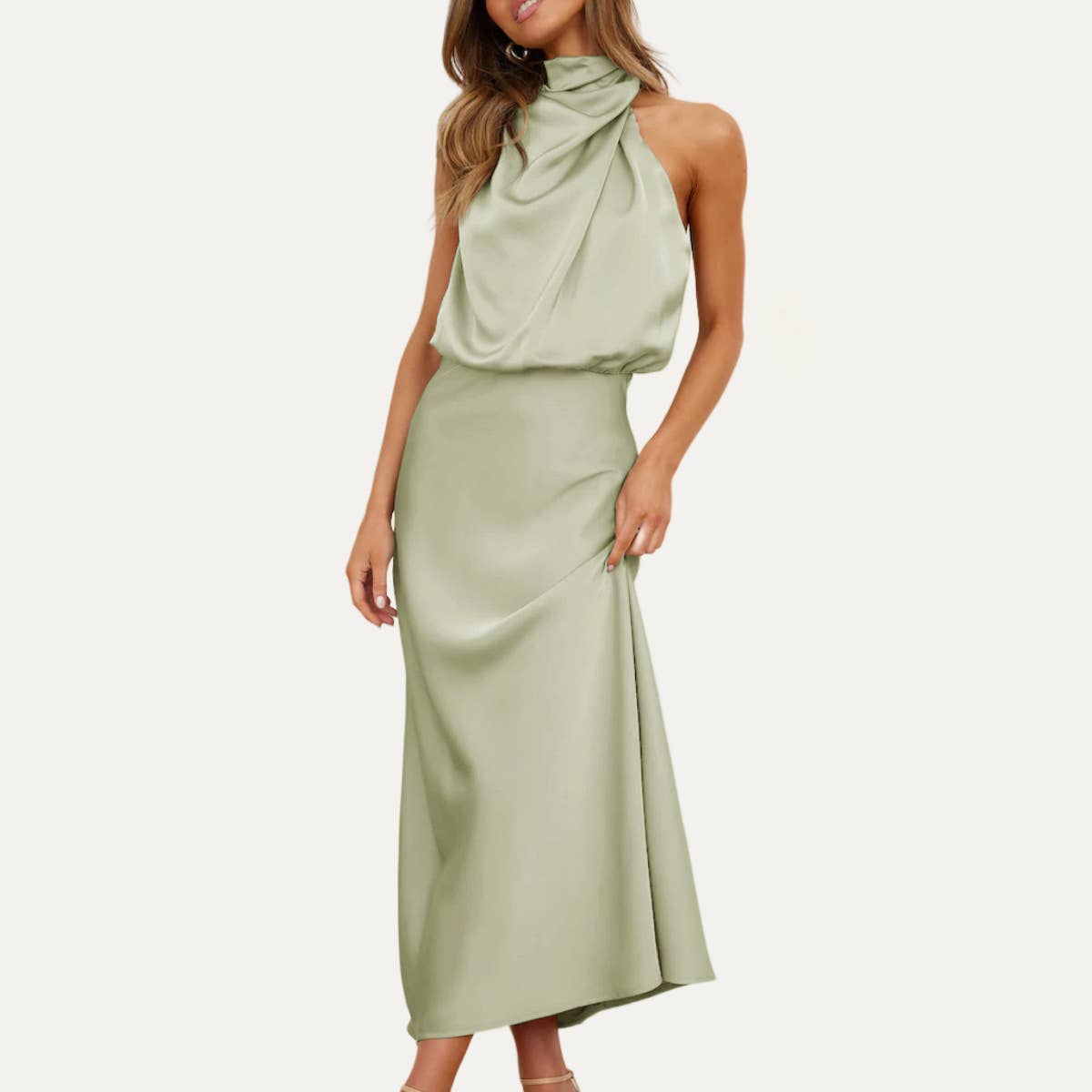 Bebe Halter Dress