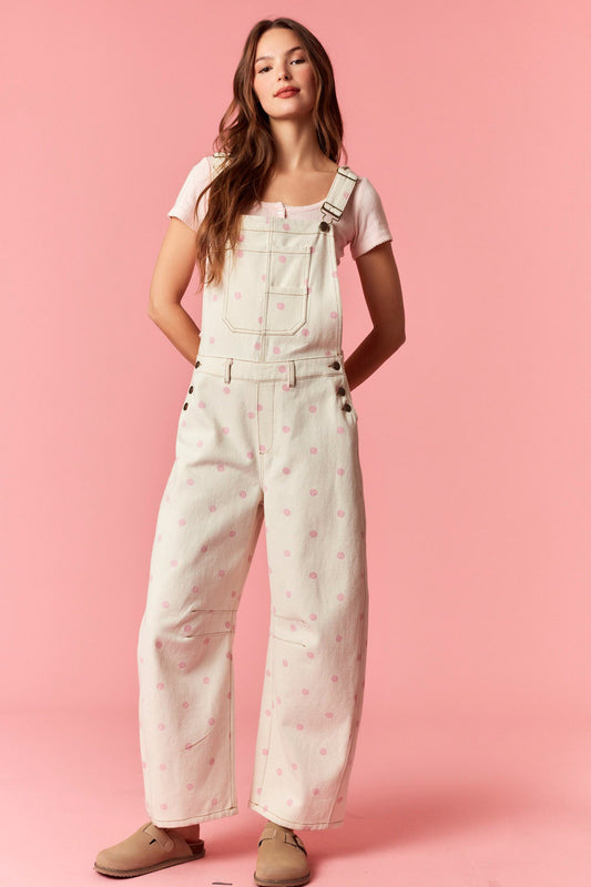 Polka Me Dot Overalls